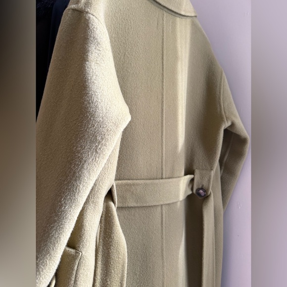 Sezane Mederick Coat Pistachio - Size 6 - Picture 7 of 11